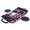 Fleming Supply 86-piece Household Hand Tools Set with Roll-Up Bag, Hammer, Wrench Set, Screwdriver Set, Pliers, Pink 739988BTV - alternate 1